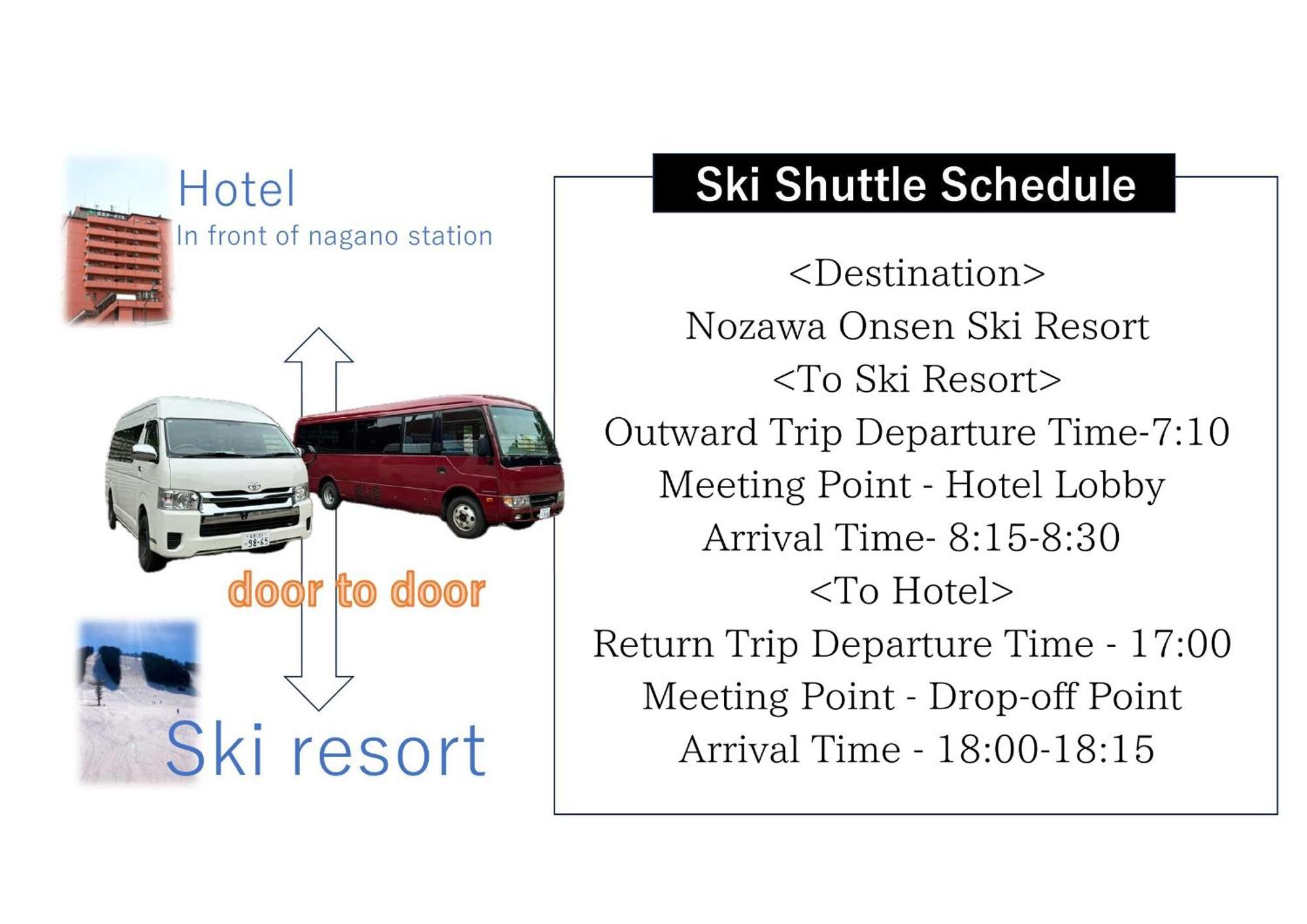 Nagano Daiichi Hotel Luaran gambar